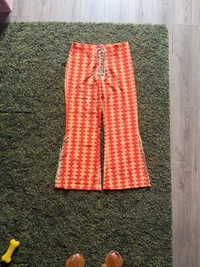 Tyler McGillivary Samara High Rise Flare Pants